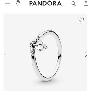 Pandora Classic Wishbone Ring